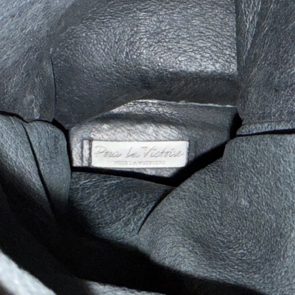 Pour La Victoire Black Fringe Heeled Boots - Picture 10 of 10